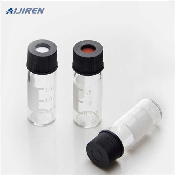 amber glass HPLC GC sample vials ID patch